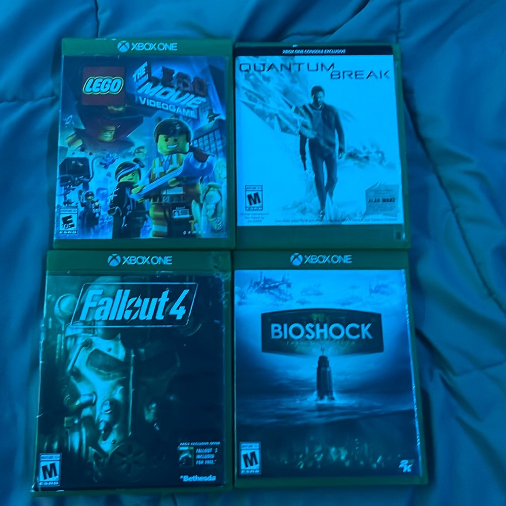 4 Xbox one games